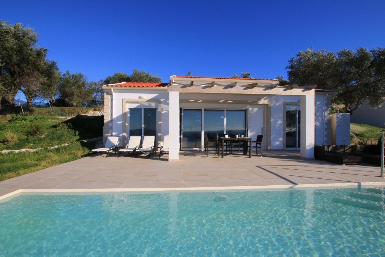 אגיוס גיורגיוס Sunset Sea View Villa 1 מראה חיצוני תמונה