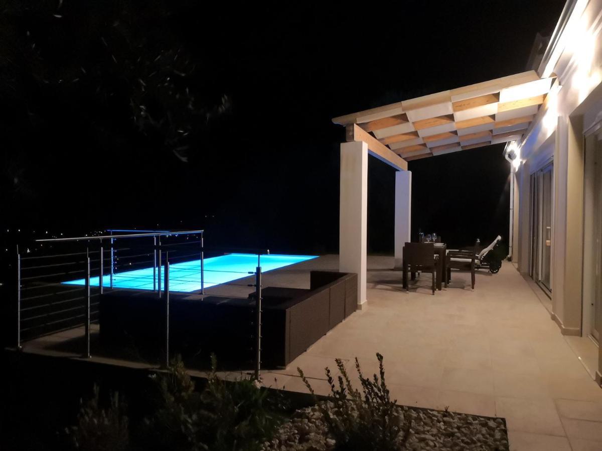 אגיוס גיורגיוס Sunset Sea View Villa 1 מראה חיצוני תמונה