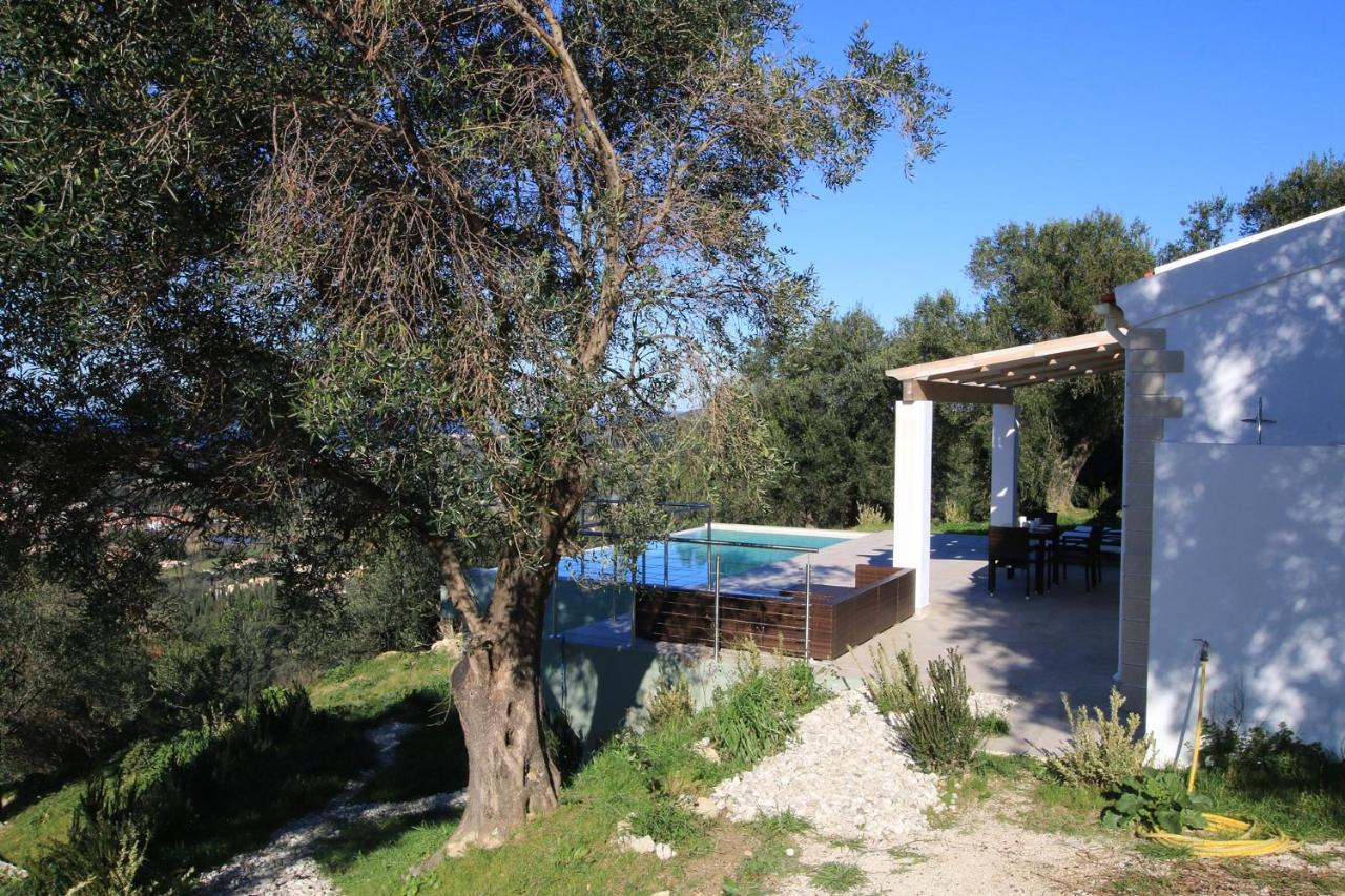 אגיוס גיורגיוס Sunset Sea View Villa 1 מראה חיצוני תמונה