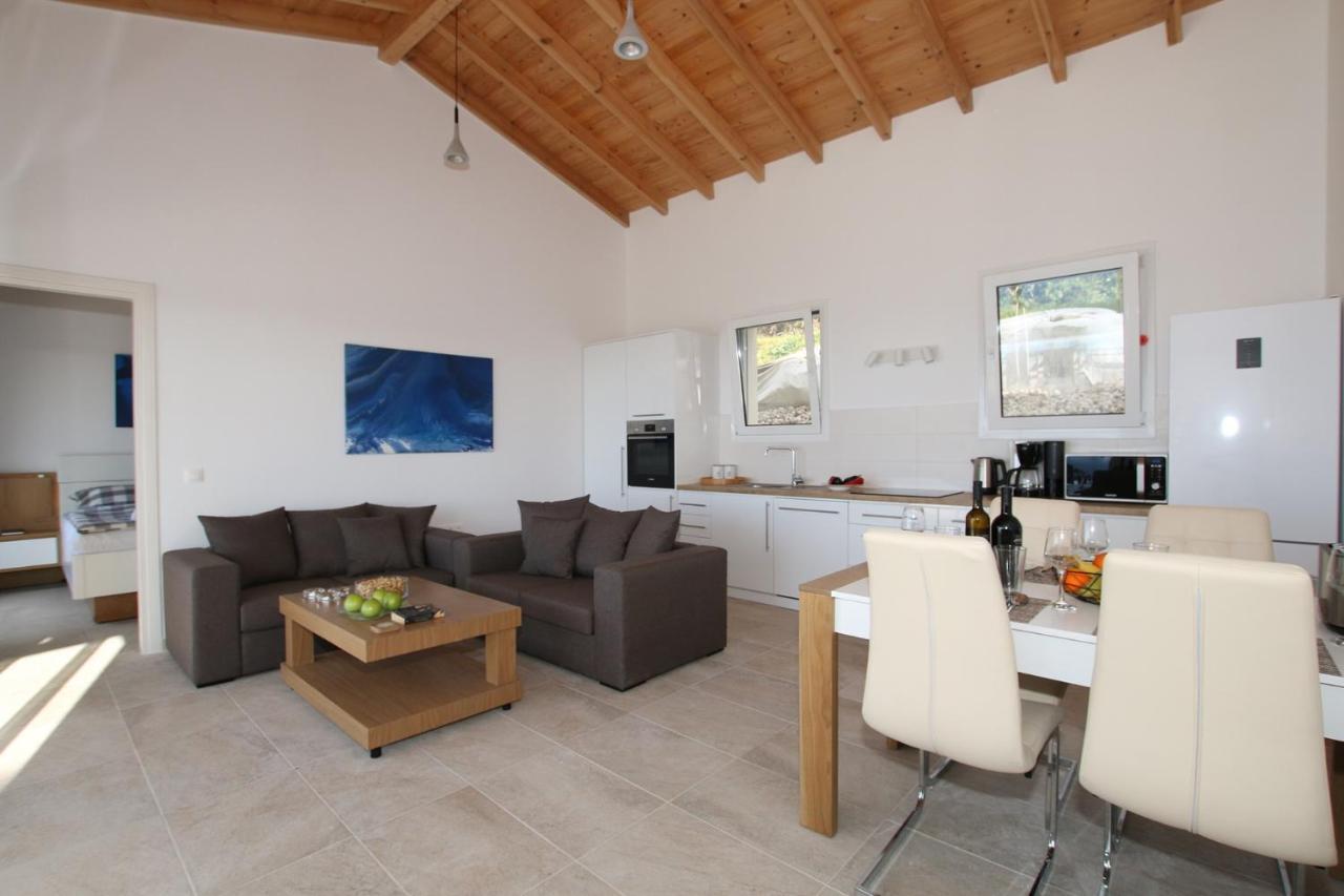 אגיוס גיורגיוס Sunset Sea View Villa 1 מראה חיצוני תמונה