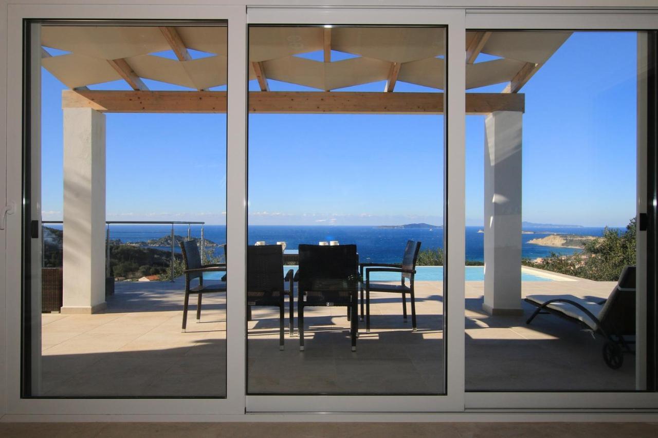 אגיוס גיורגיוס Sunset Sea View Villa 1 מראה חיצוני תמונה