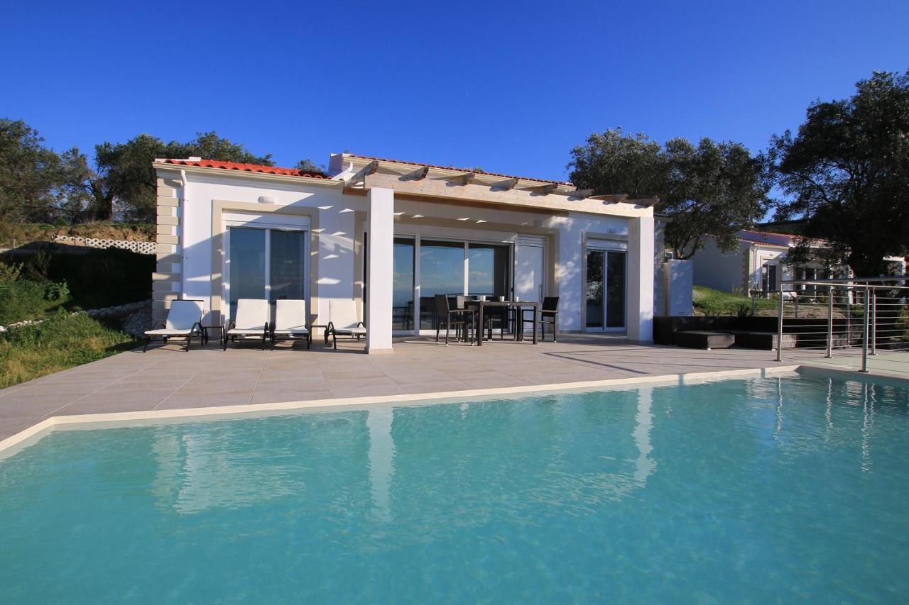 אגיוס גיורגיוס Sunset Sea View Villa 1 מראה חיצוני תמונה
