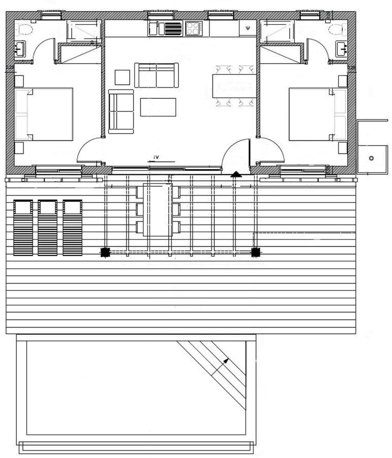 אגיוס גיורגיוס Sunset Sea View Villa 1 מראה חיצוני תמונה