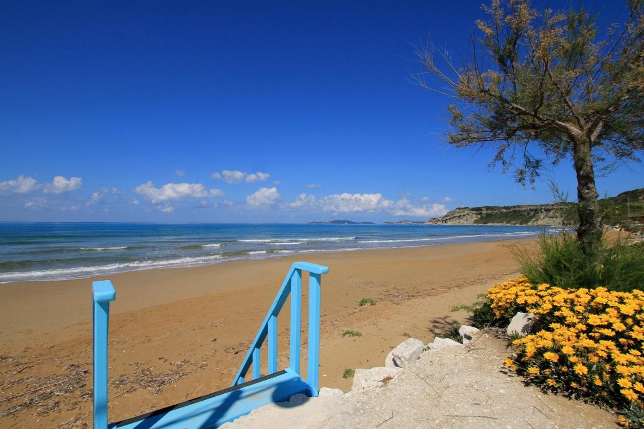 אגיוס גיורגיוס Sunset Sea View Villa 1 מראה חיצוני תמונה